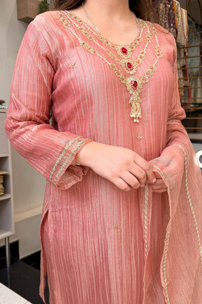 Anara Hand Embroidered Suit Set