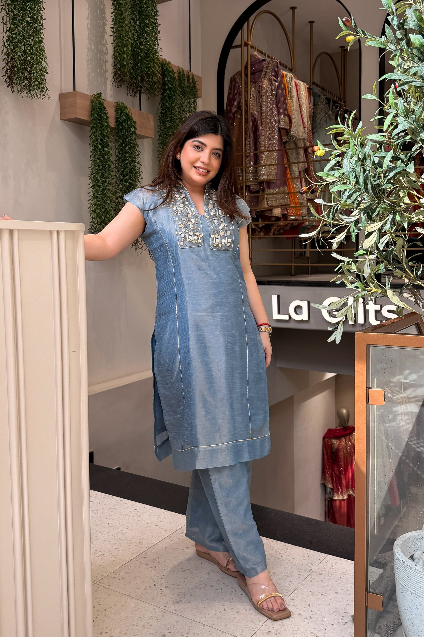 Suniksha Embroidered Co ord Set