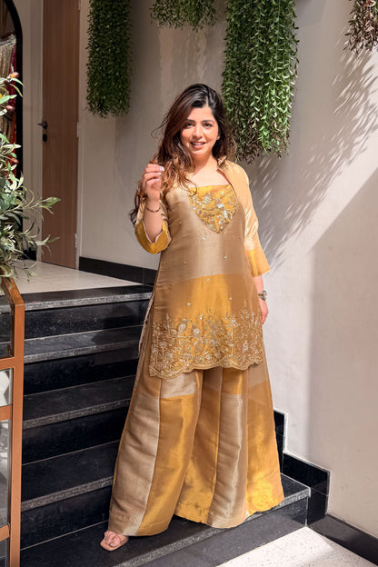 Alya Embroidered Co ord Set