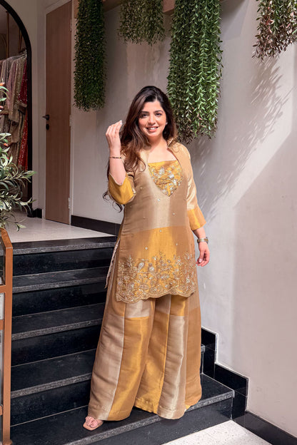 Alya Embroidered Co ord Set