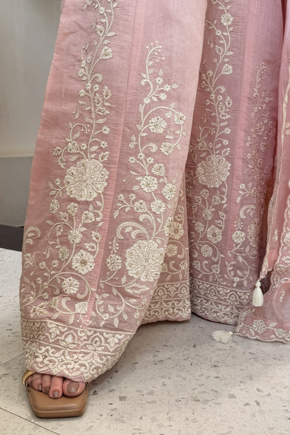 Simar Thread Embroidered Suit Set