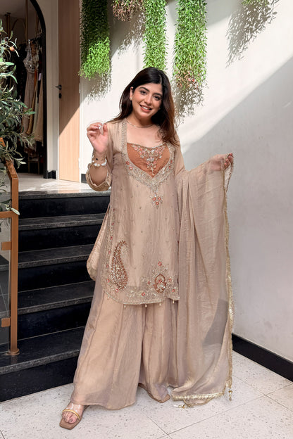 Sahira Hand Embroidered Suit Set