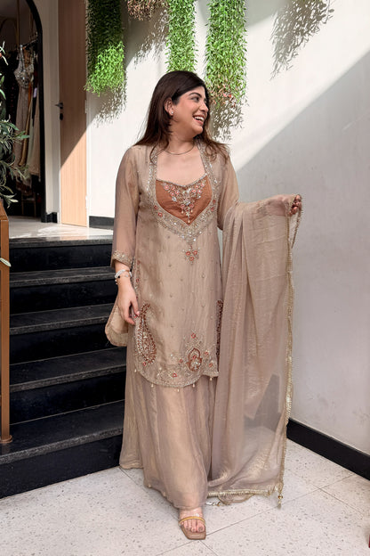 Sahira Hand Embroidered Suit Set