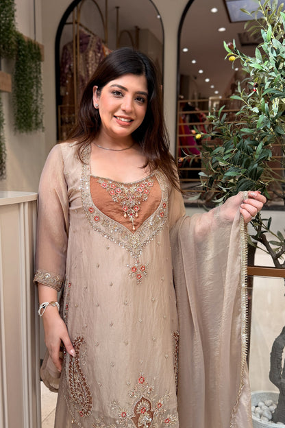 Sahira Hand Embroidered Suit Set