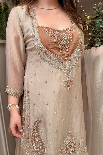 Sahira Hand Embroidered Suit Set