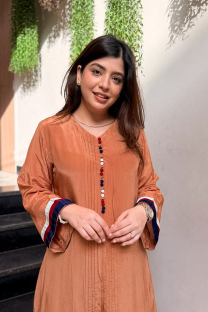 Saira Contrast Stripe Co ord Set