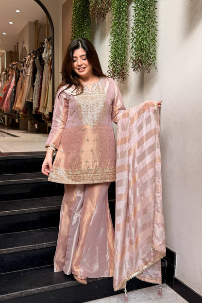 Vridhaya Hand Embroidered Suit Set