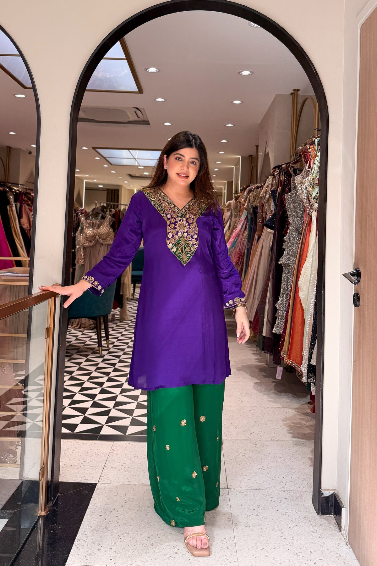 Unnati Embroidered Co ord Set