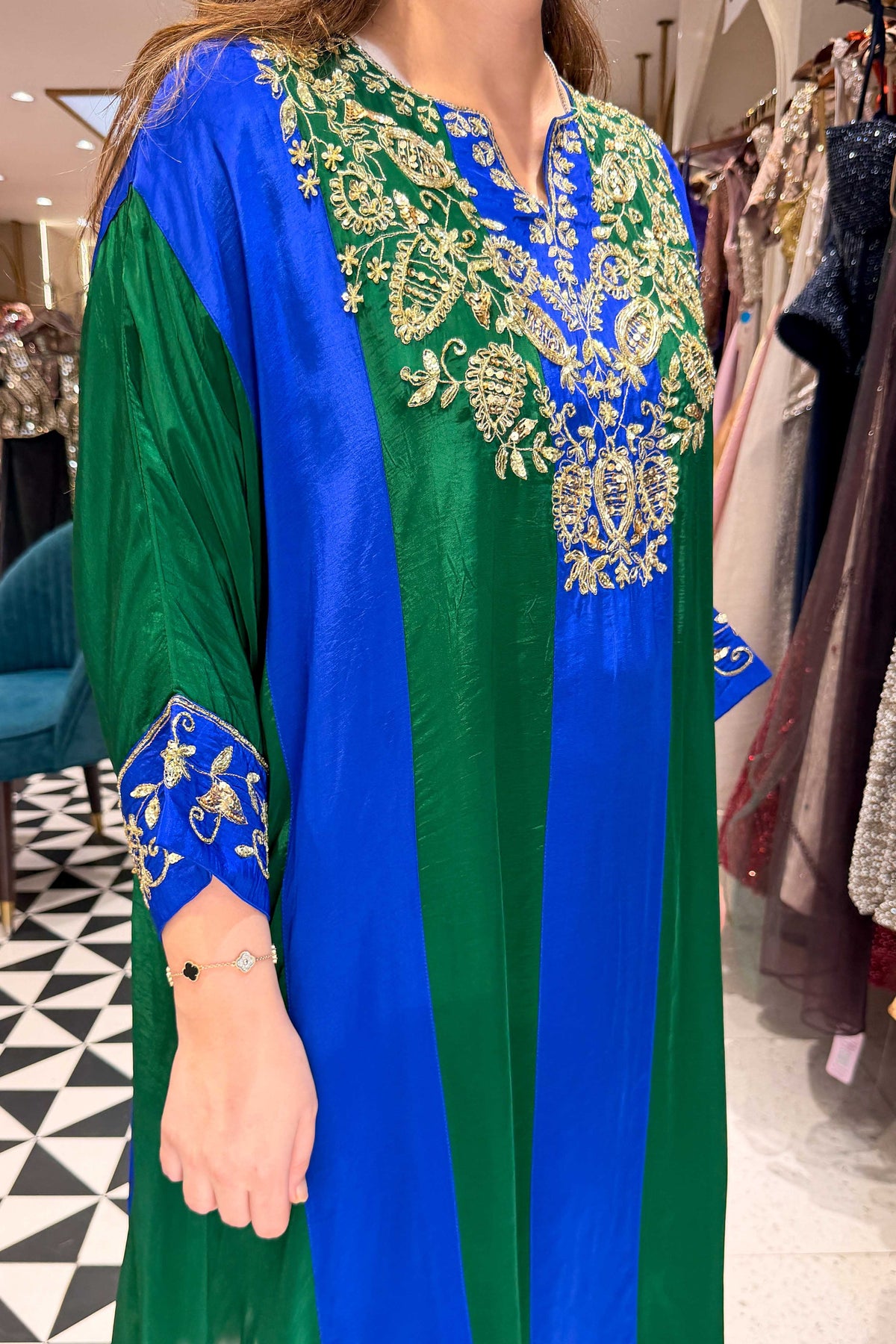 Riyana Hand Embroidered Co ord Set