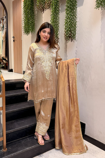 Zavia Embroidered Suit Set