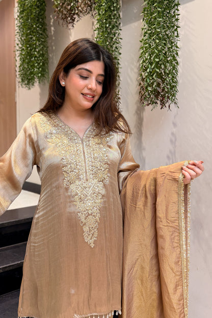 Zavia Embroidered Suit Set