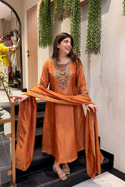 Sweena Hand Embroidered Suit Set