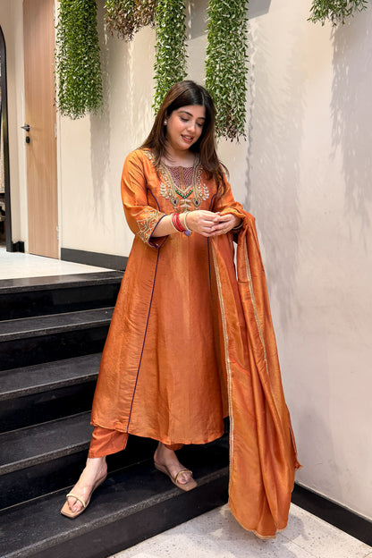 Sweena Hand Embroidered Suit Set