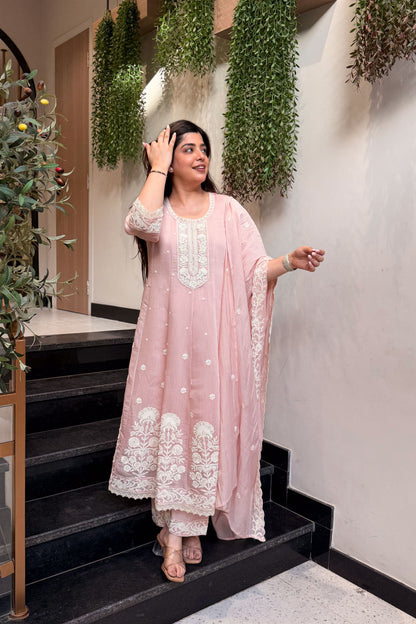 Urmi Embroidered Anarkali Suit Set