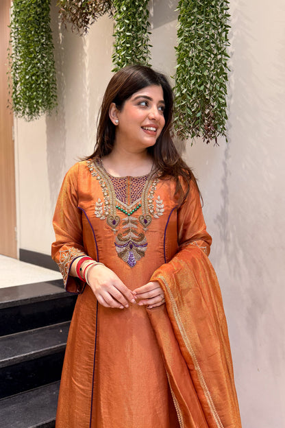 Sweena Hand Embroidered Suit Set