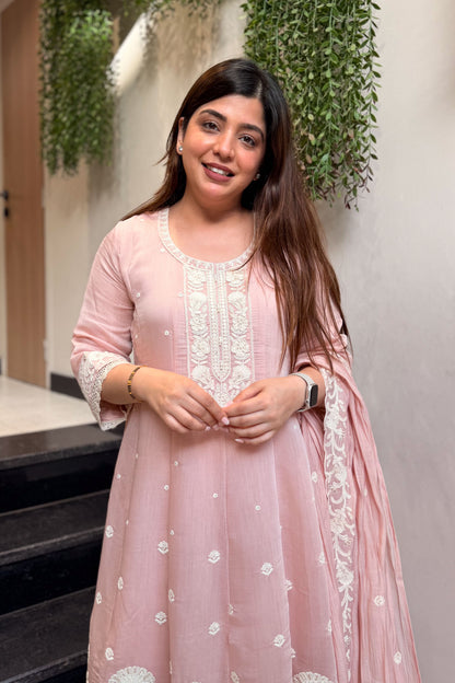 Urmi Embroidered Anarkali Suit Set
