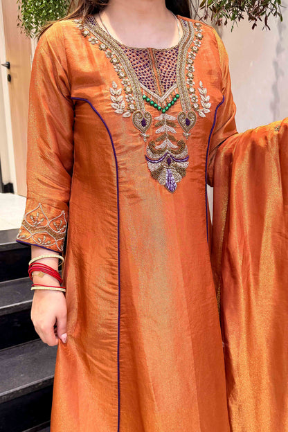 Sweena Hand Embroidered Suit Set
