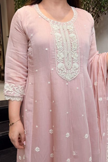 Urmi Embroidered Anarkali Suit Set