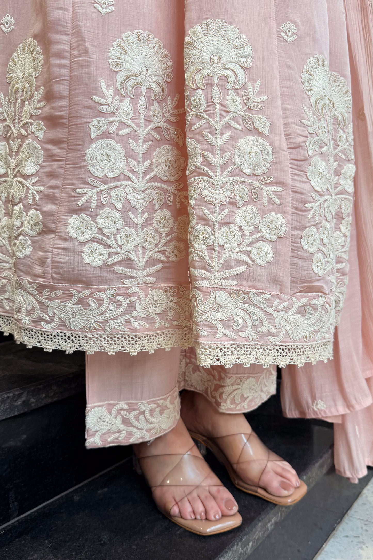 Urmi Embroidered Anarkali Suit Set