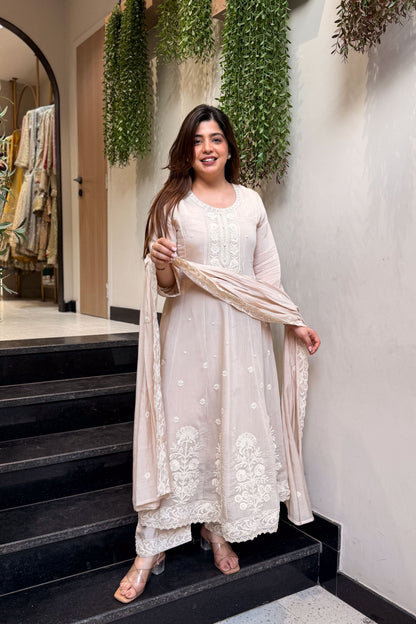 Urmi Embroidered Anarkali Suit Set
