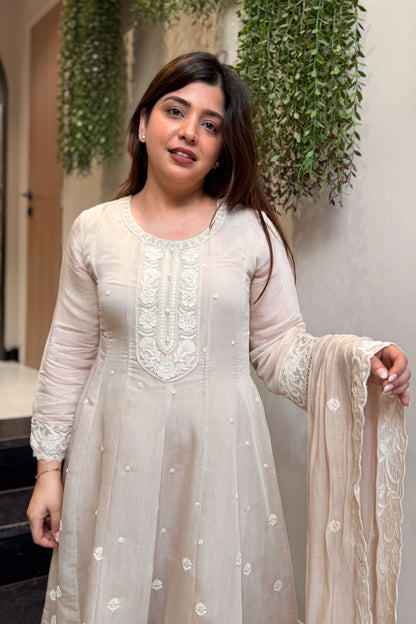 Urmi Embroidered Anarkali Suit Set