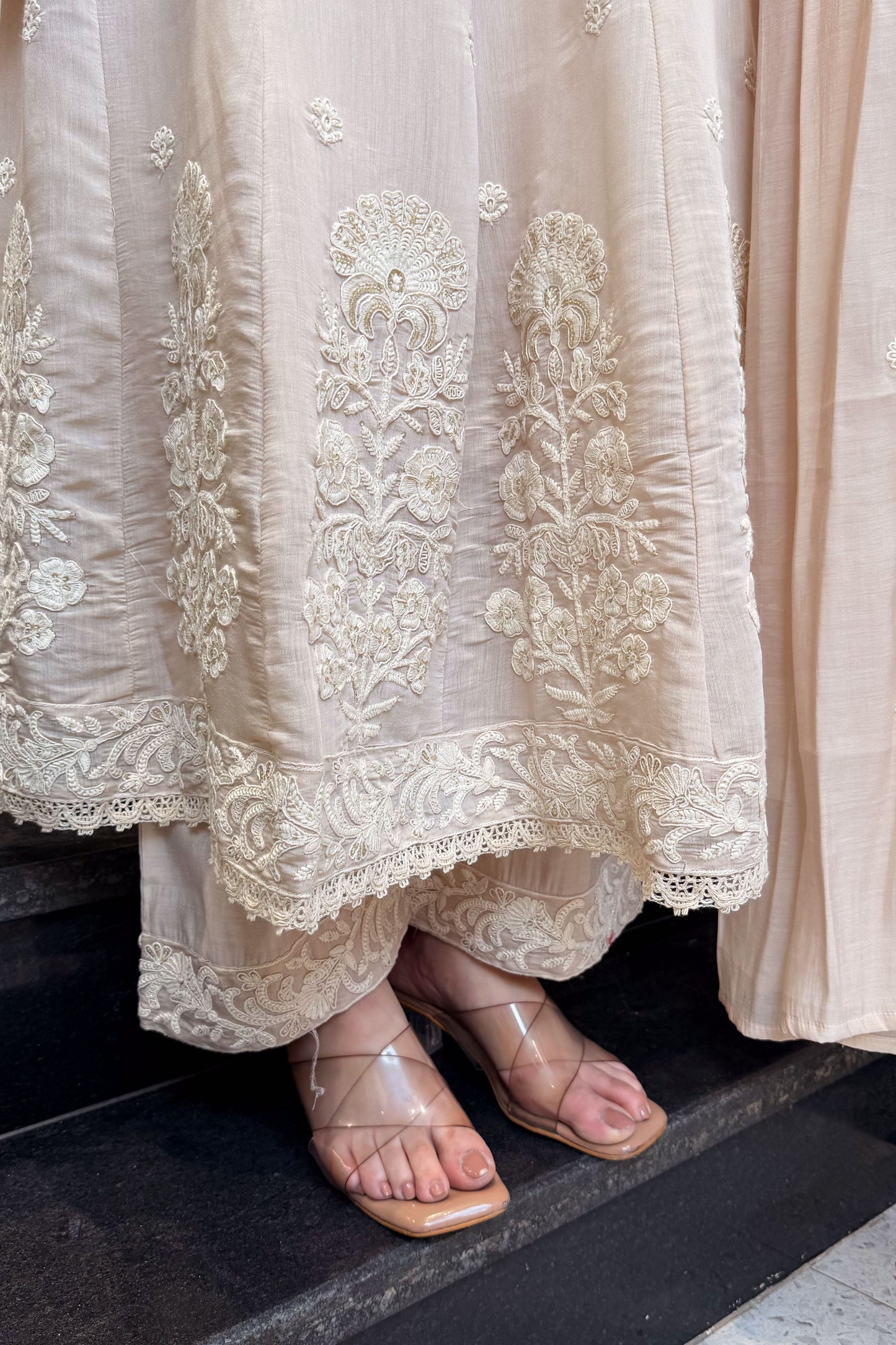 Urmi Embroidered Anarkali Suit Set