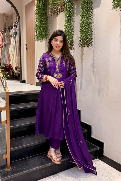 Idhara Hand Embroidered Suit Set