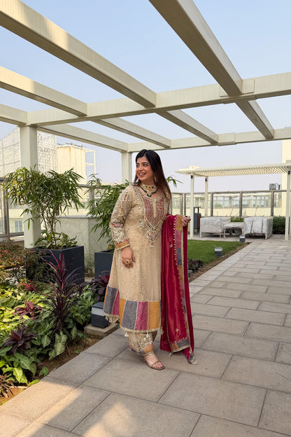 Arika Gotta Detailing Anarkali Suit Set