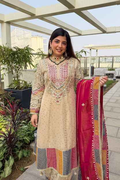 Arika Gotta Detailing Anarkali Suit Set