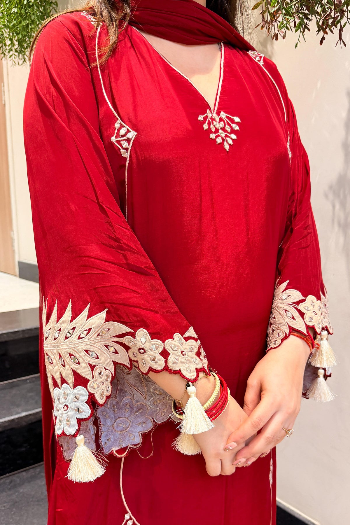 Himayat Floral Embroidered Suit Set