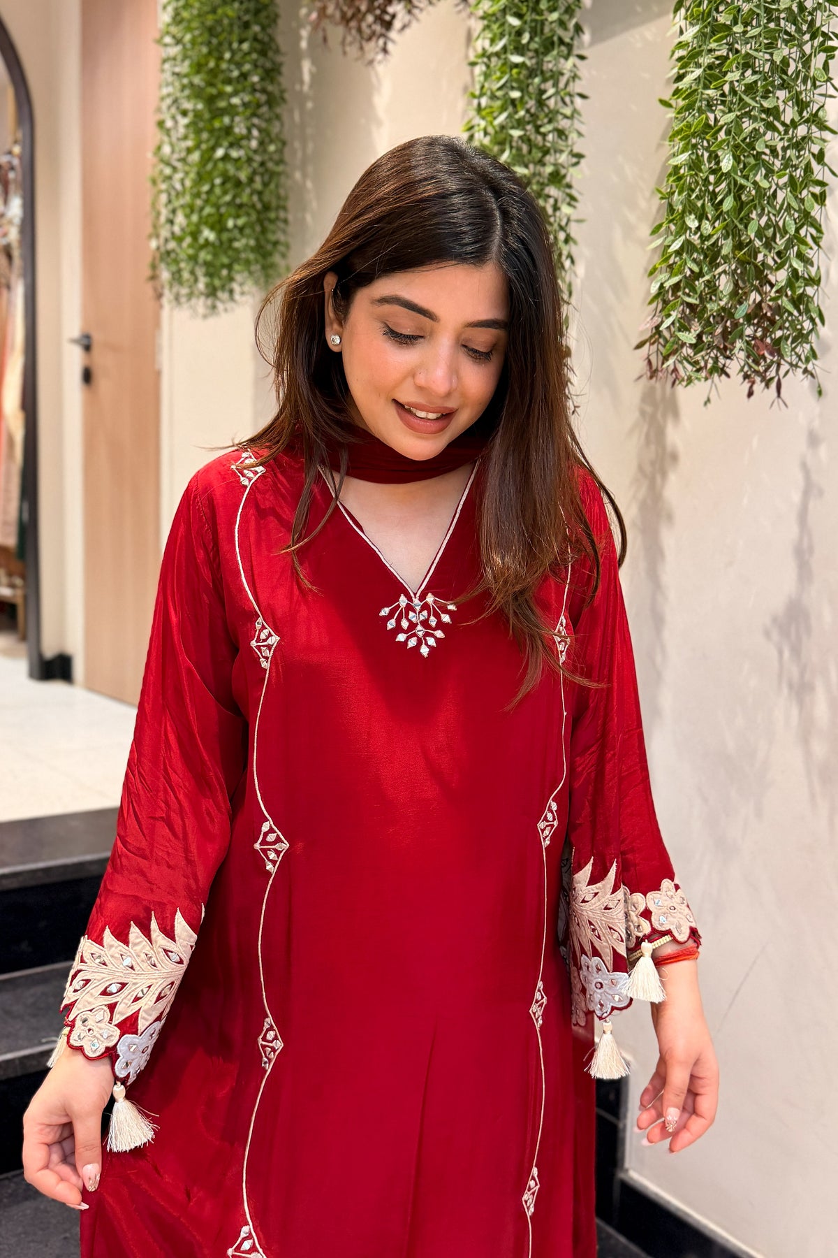 Himayat Floral Embroidered Suit Set
