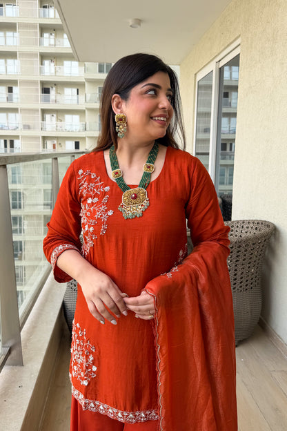 Riva Embroidered Garara Set