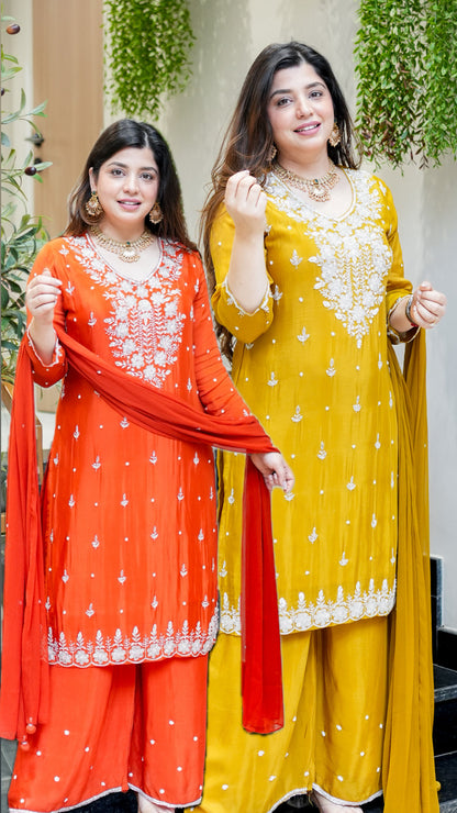 Swara Embroidered Suit Set