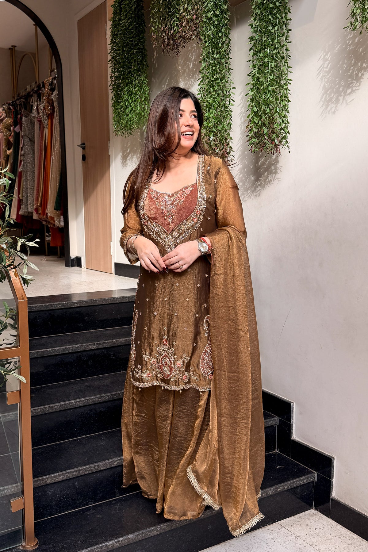 Sahira Hand Embroidered Suit Set