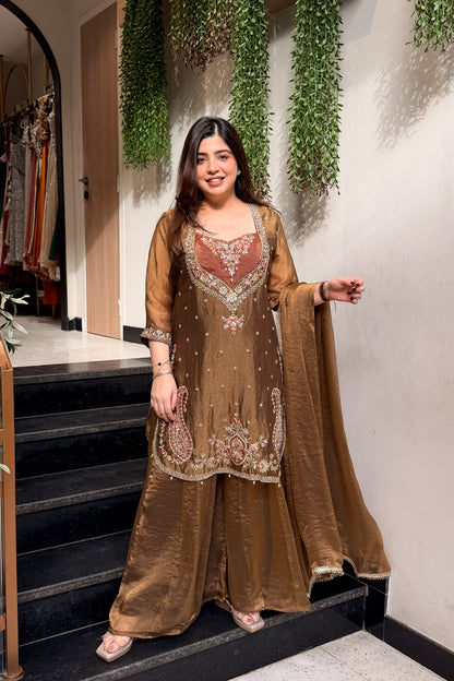 Sahira Hand Embroidered Suit Set