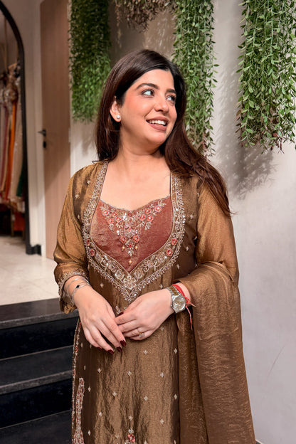 Sahira Hand Embroidered Suit Set