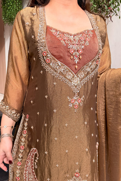 Sahira Hand Embroidered Suit Set