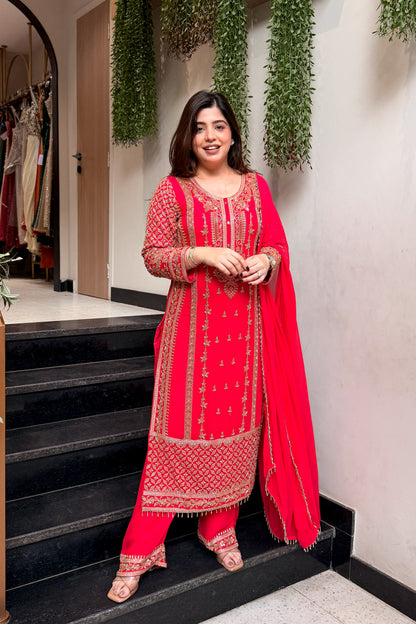 Shamita Hand Embroidered Suit Set