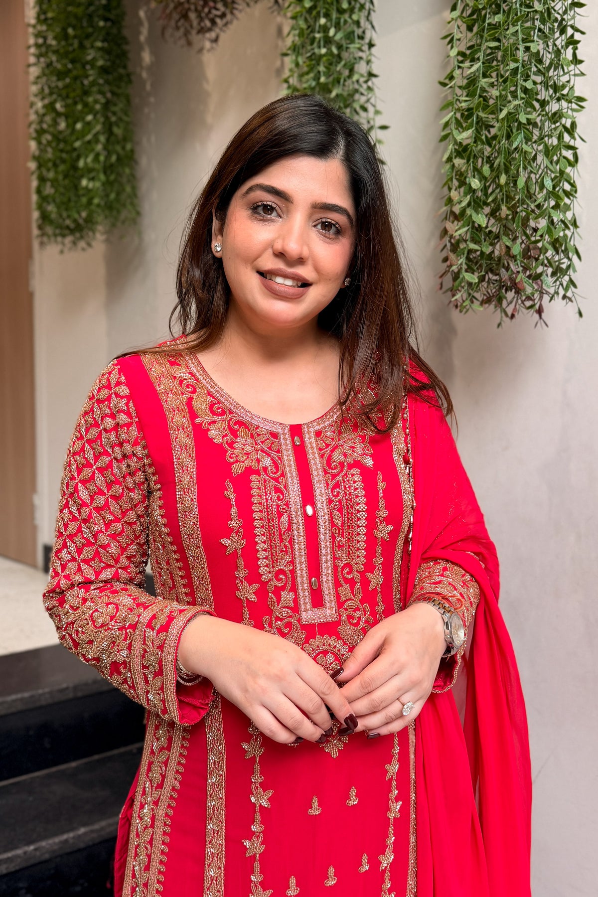 Shamita Hand Embroidered Suit Set