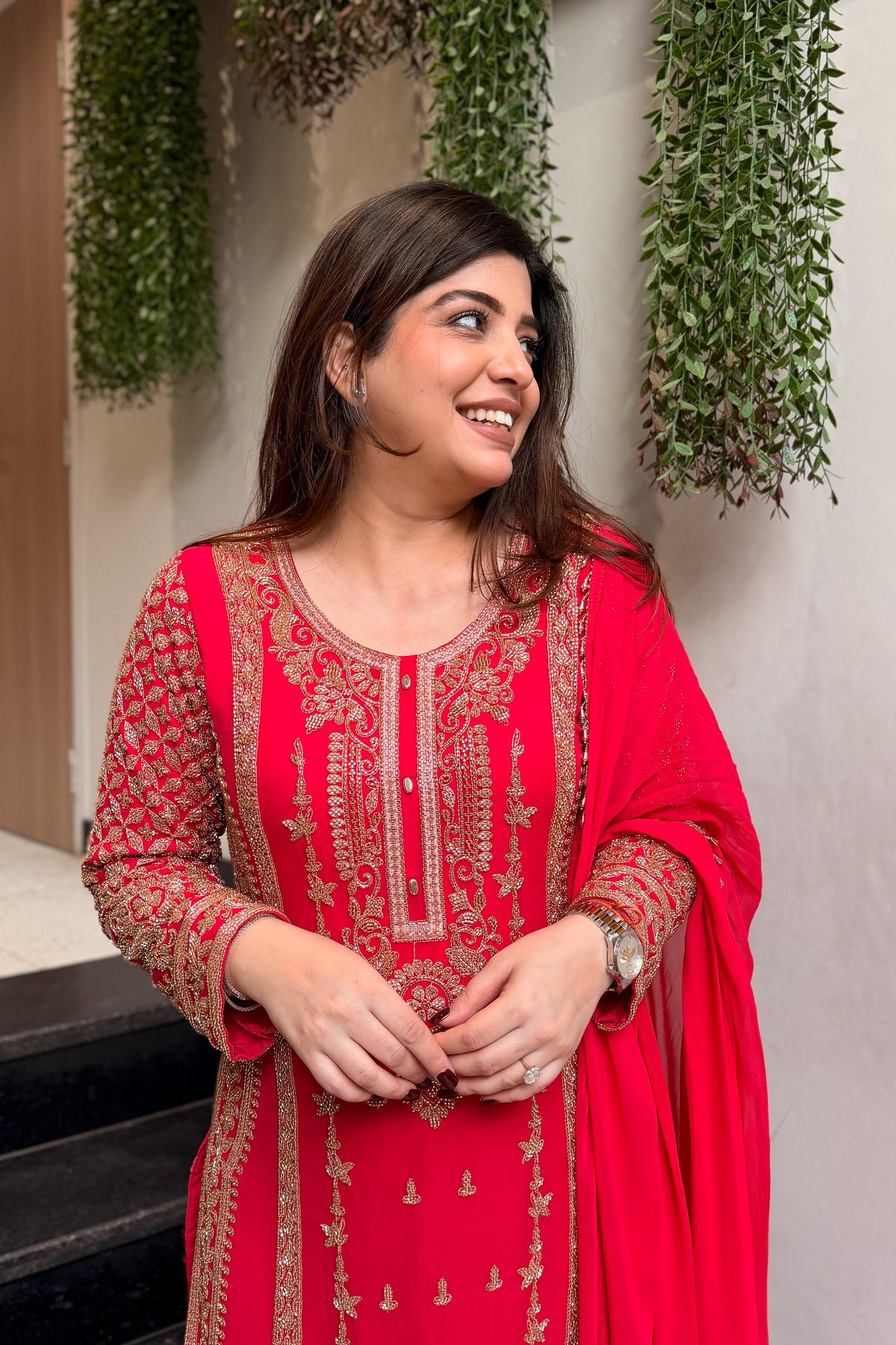 Shamita Hand Embroidered Suit Set