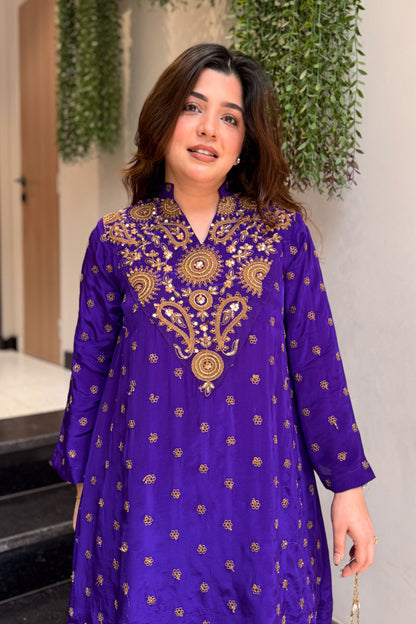 Aahira Hand Embroidered Co ord Set