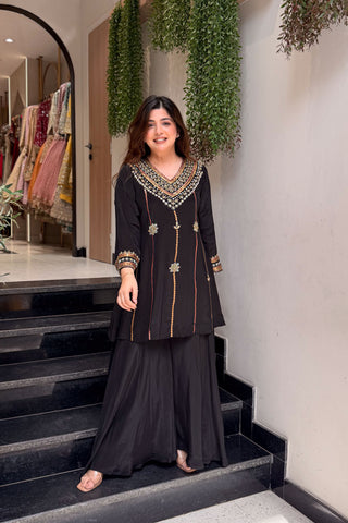 Rafiya Embroidered Co ord Set
