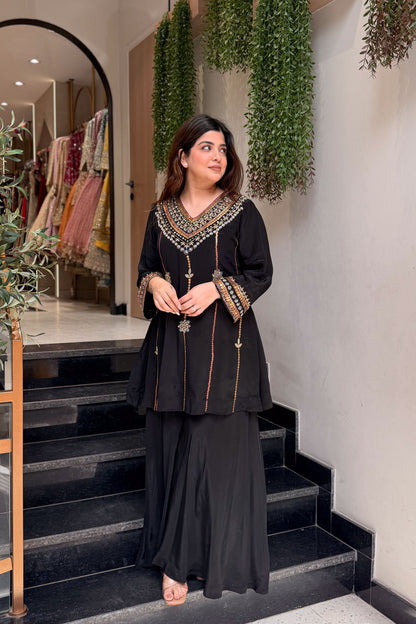 Rafiya Embroidered Co ord Set