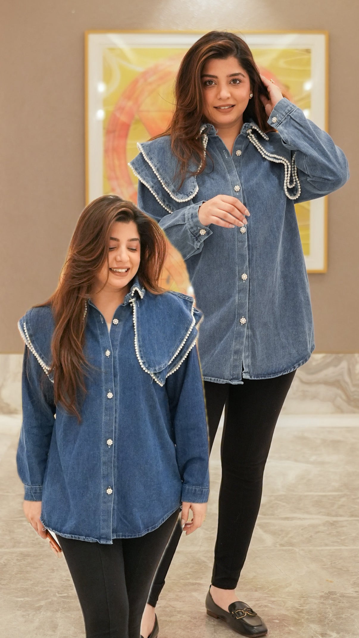 Linnea Denim Shirt Jacket