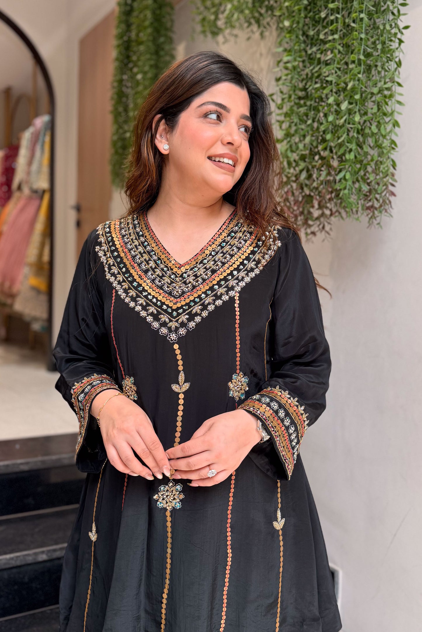 Rafiya Embroidered Co ord Set