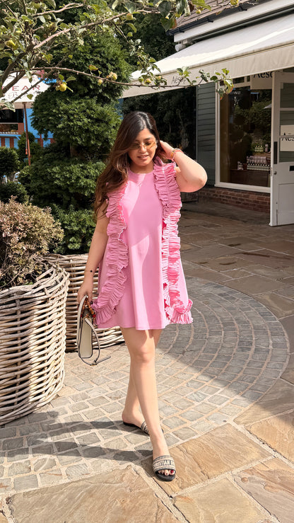 Livia Frill Short Dress