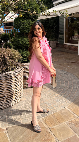 Livia Frill Short Dress