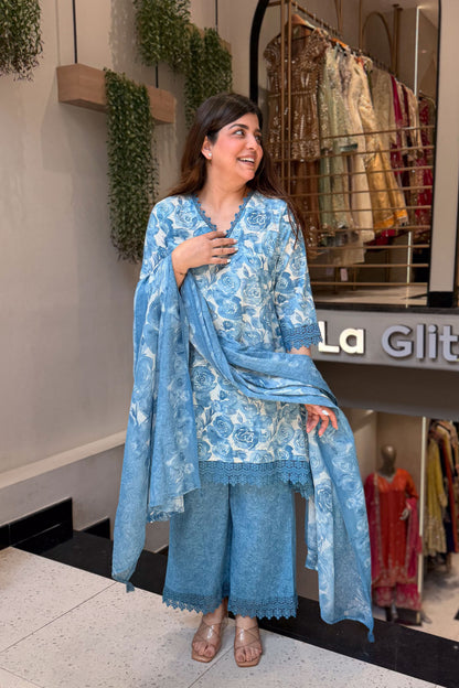 Aniya Floral Printed Suit Set
