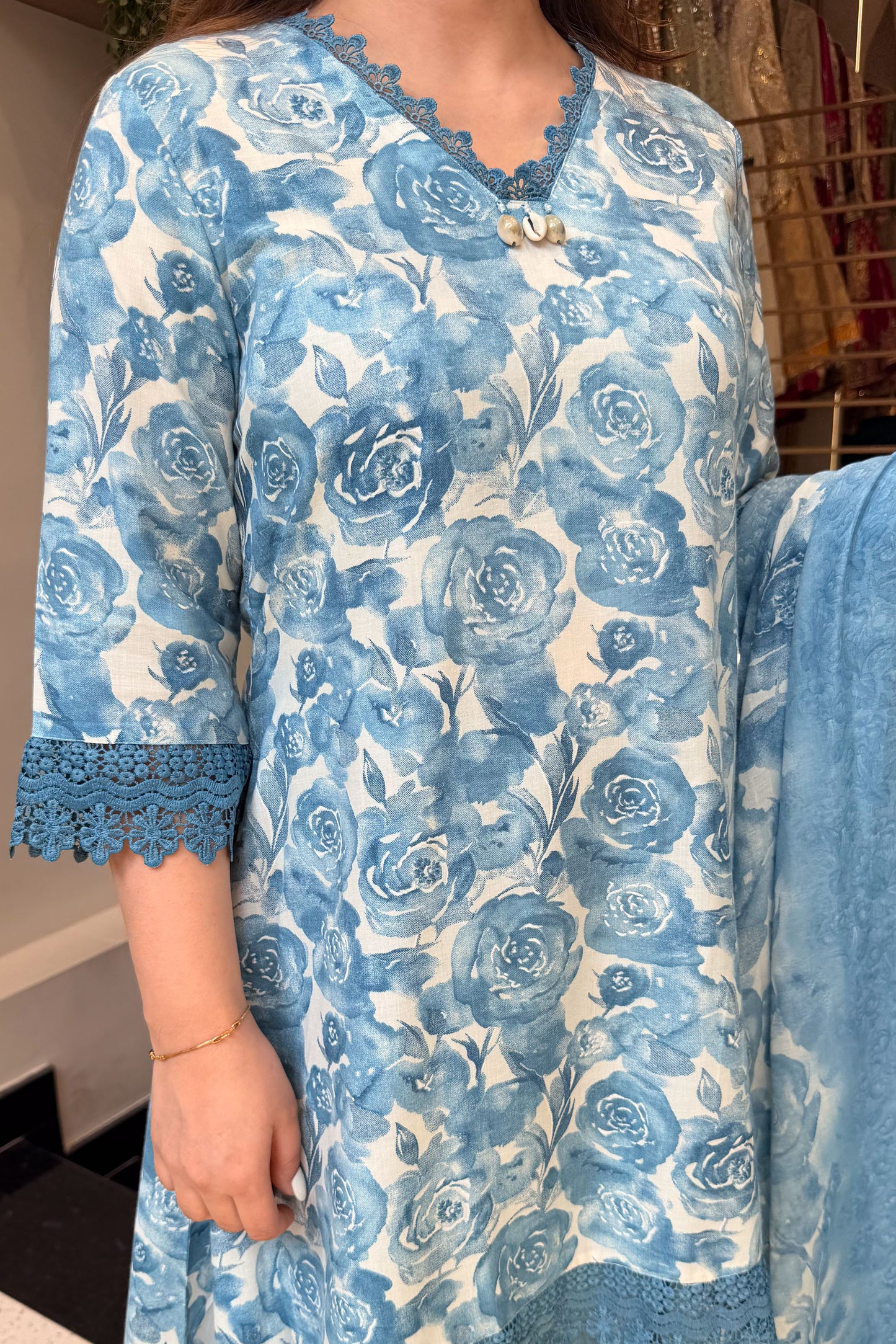 Aniya Floral Printed Suit Set
