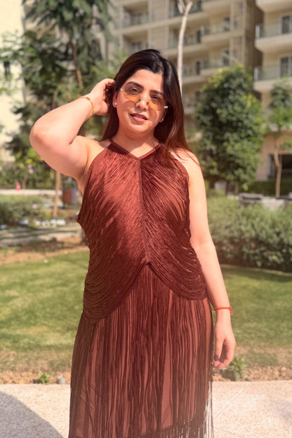 Valencia Tassel Statement Dress